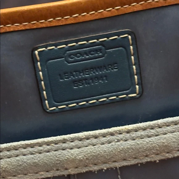 Coach Hamptons Weekend Satin Tote - Picture 3 of 12